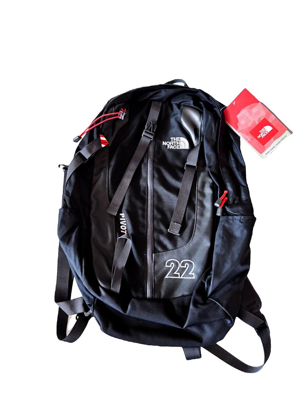 The North Face Pivot 22 Climbing Backpack in Black
